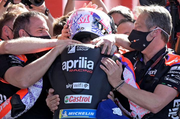 Fakta-fakta Kemenangan Aleix Espargaro di MotoGP Argentina 2022