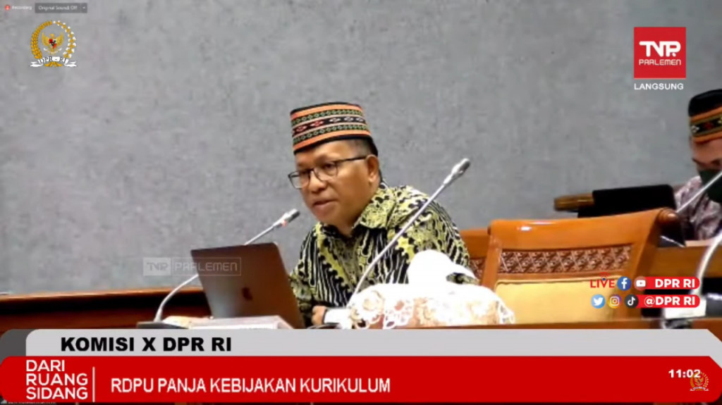 Ketua Majelis Nasional Pendidikan Katolik (MNPK), Vincentius Al Mandibula. Medcom.id/Ilham Pratama Putra