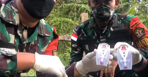 Penyelundupan Narkoba di Perbatasan RI-Malaysia Digagalkan TNI