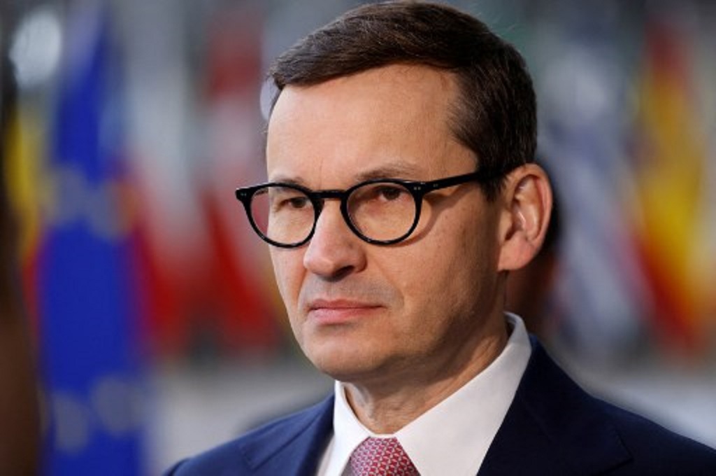 PM Polandia Mateusz Morawiecki. (Ludovic MARIN / AFP)