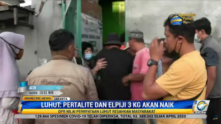 Luhut Beri Kode Harga Gas 3 Kg dan Pertalite akan Naik Bertahap