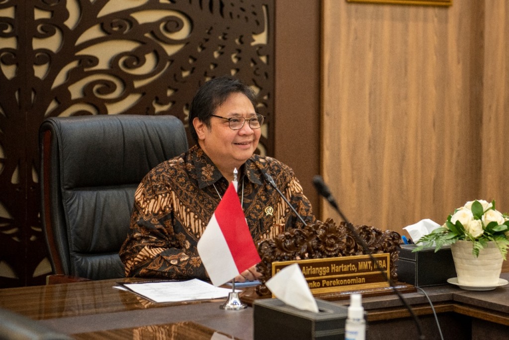 Menko Perekonomian Airlangga Hartarto. FOTO: Kemenko Perekonomian