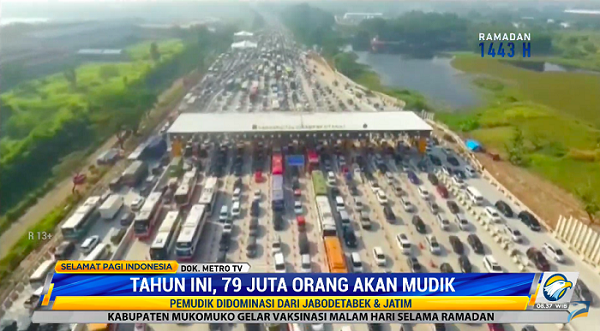 Kemenhub Prediksi 74 Juta Orang Akan Mudik Tahun Ini