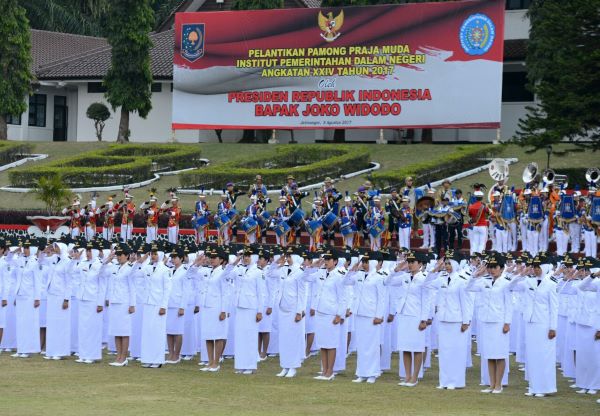 IPDN. Foto: Biro Pers Istana