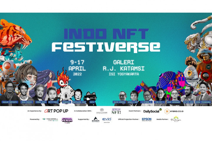 Festival NFT Terbesar di Indonesia Bakal Ada di Yogyakarta