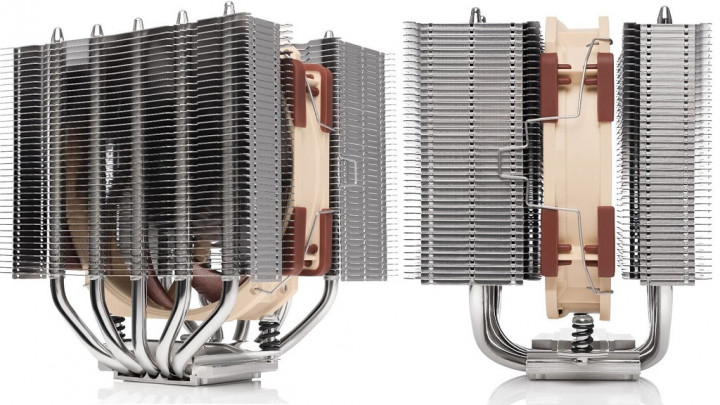 Noctua Rilis CPU Cooler NH-D12L, Dual Tower Low Height