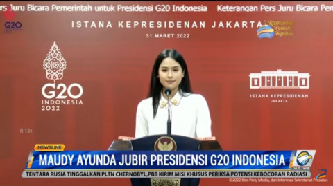 Maudy Ayunda Dinilai Mumpuni Jadi Jubir Presidensi G20