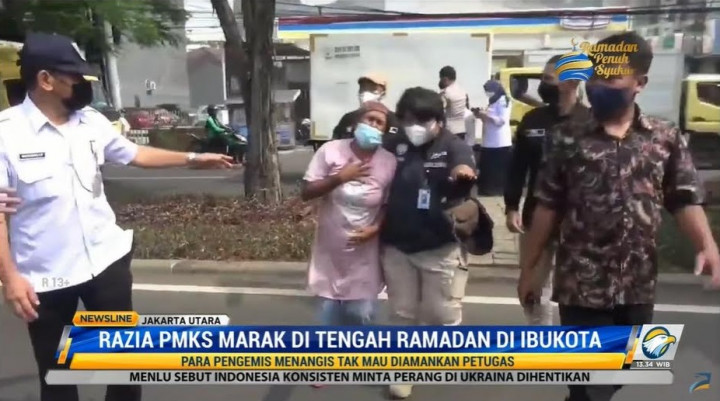 Razia Pengemis hingga Gelandangan di Jakarta Digencarkan Saat Ramadan
