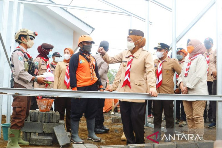 Penyintas Bencana Semeru Bisa Tempati Huntara Sebelum Lebaran