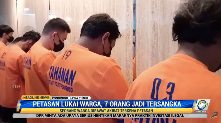 7 Tersangka Kasus Ledakan Petasan Terancam Hukuman 20 Tahun Penjara