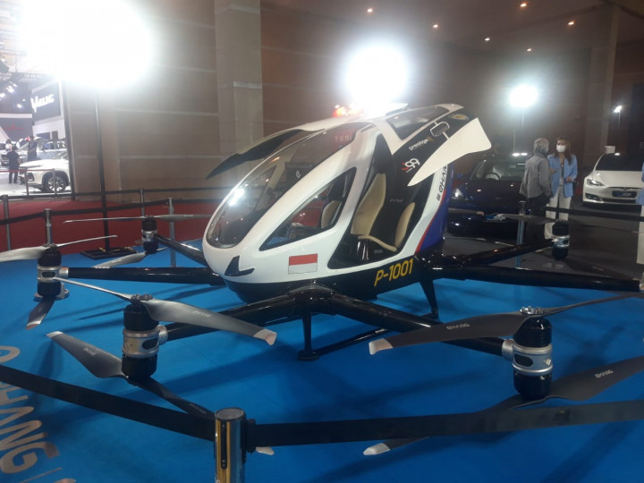 Mejeng di IIMS 2022, Yuk Intip Lebih Dekat Taksi Terbang EHang 216