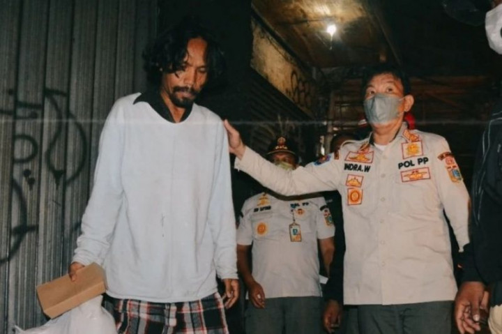 20 Orang Terjaring Razia PMKS di Jakarta Pusat