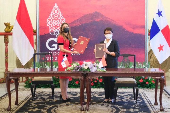 Menteri Retno Terima Menlu Panama, Paparkan Prioritas RI di G20