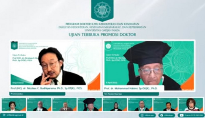 Teliti Osteoarthritis di Indonesia, Nicolaas C Budhiparama Raih Gelar Doktor di UGM