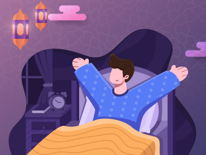 4 Cara Atur Jam Tidur Saat Berpuasa