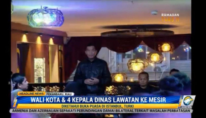 Wali Kota Pekanbaru Tetap Berkunjung ke Mesir Walau Panen Kritikan