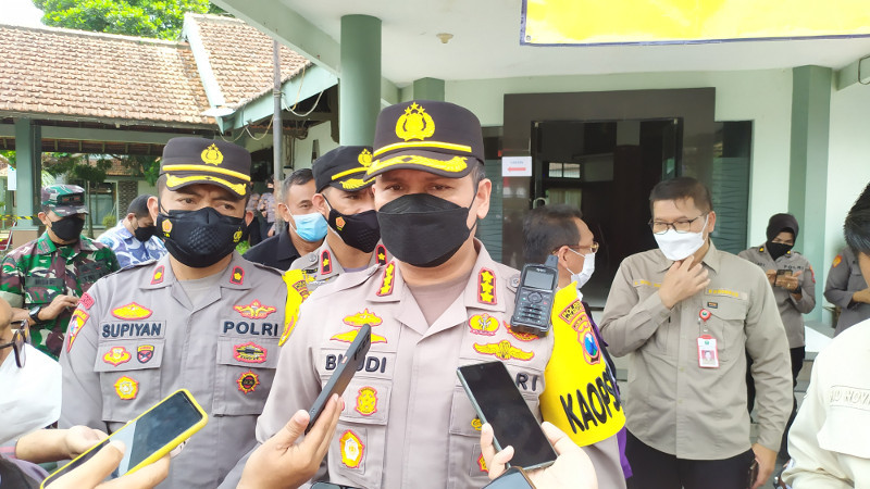 Kapolresta Malang Kota, Kombes Budi Hermanto, Kamis 7 April 2022. Medcom.id/ Daviq Umar Al Faruq