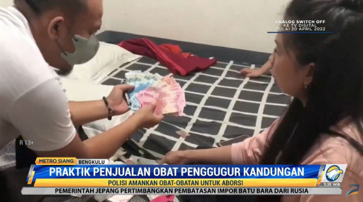 Polisi Bongkar Praktik Penjualan Obat Penggugur Kandungan