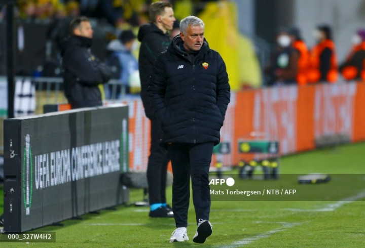 Roma Kalah dari Bodo/Glimt, Mourinho Salahkan Wasit dan Lapangan