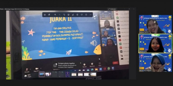 Teh Ting-Ting untuk Asam Urat Bawa Mahasiswi Unair Sabet 2 Juara di Perbanas Entrepreneur Awards