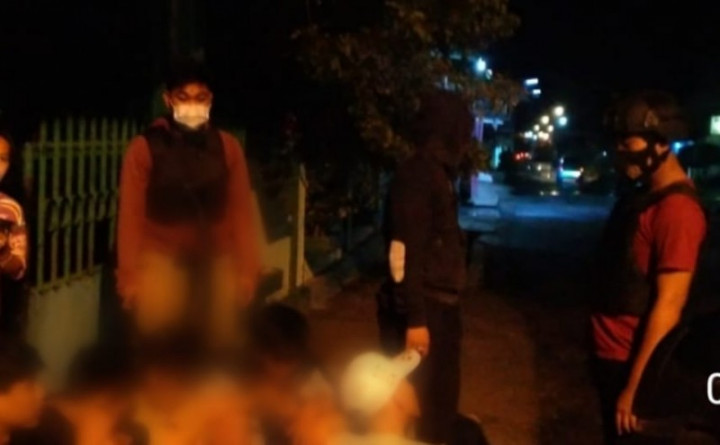 6 Remaja Hendak Tawuran Sarung di Pasar Kotaagung Ditangkap