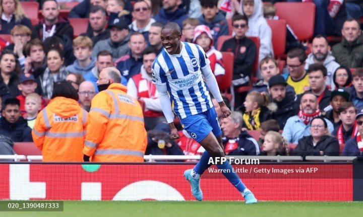 Brighton Tumbangkan Arsenal