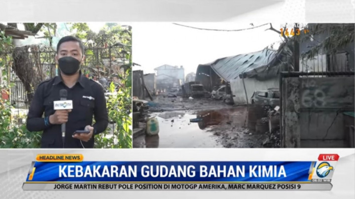 Penyebab Kebakaran Gudang Cat di Duri Kosambi Masih Diselidiki