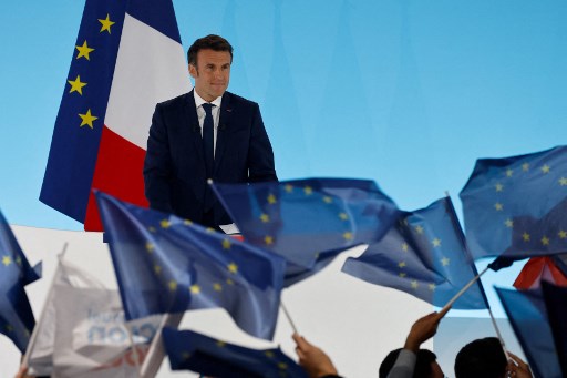 Emmanuel Macron Hadapi Marine Le Pen di Putaran Dua Pilpres Prancis