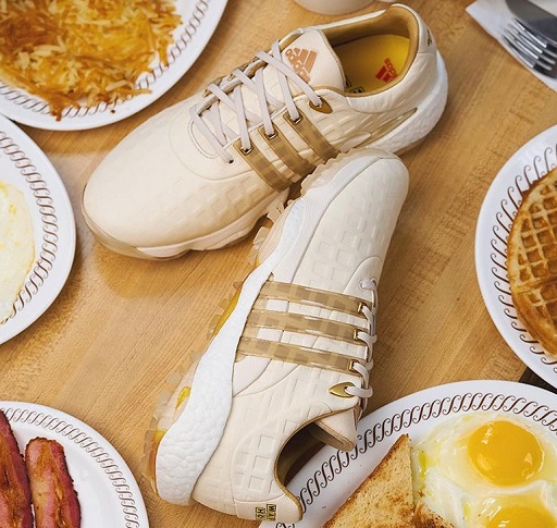 Ini Tampilan Sepatu Golf Kolaborasi adidas x Waffle House