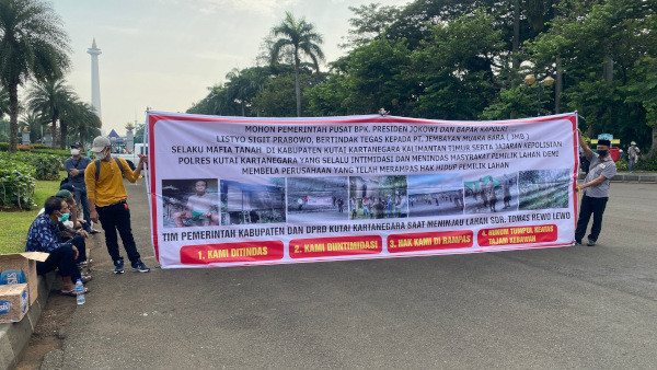 Demonstran Mulai Berdatangan, Lalu Lintas di Sekitar Monas Masih Normal