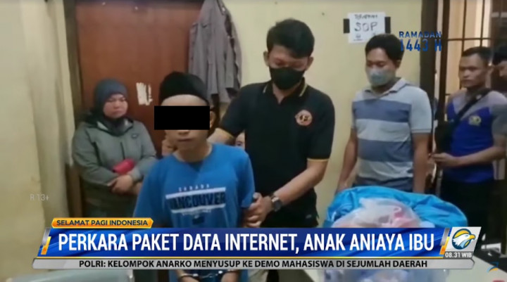 Gara-Gara Paket Internet, Anak Tega Aniaya Ibu