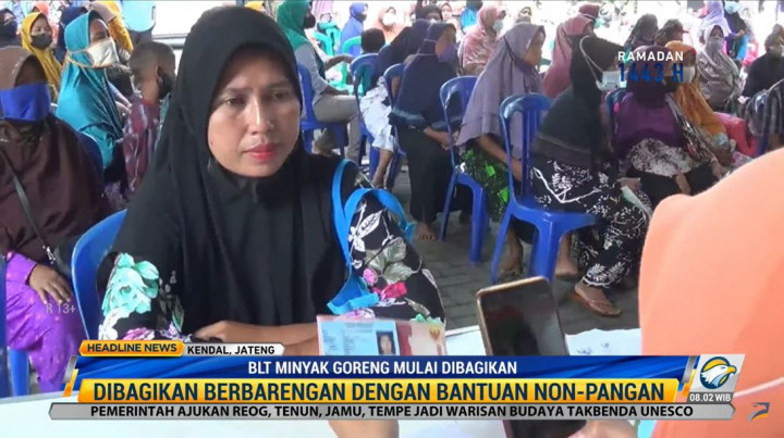 Hore, BLT Minyak Goreng Sudah Cair!