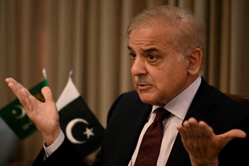 Pakistan melantik Shehbaz Sharif sebagai perdana menteri baru. Foto: AFP