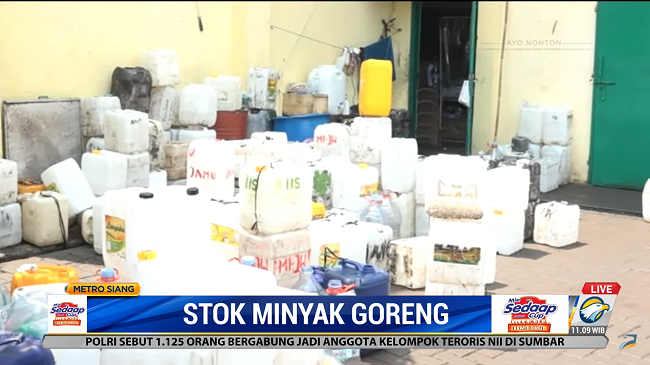 Stok Minyak Goreng Curah di Semarang Mulai Tersedia