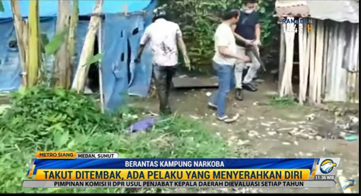 Takut Ditembak, Pelaku Pengedar Narkoba Menyerahkan Diri