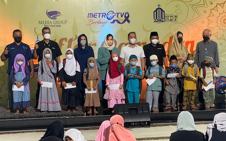 Metro TV Berbagi Kebahagiaan Bagi 1.300 Anak di Iftar Ramadan
