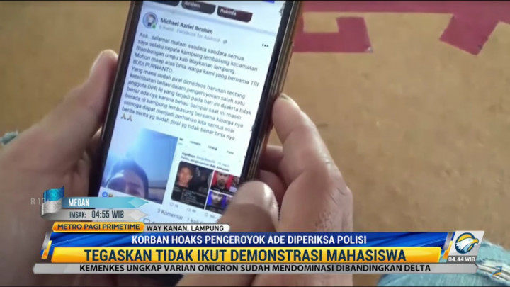Korban Hoaks Pengeroyok Ade Armando Kaget Identitasnya Viral