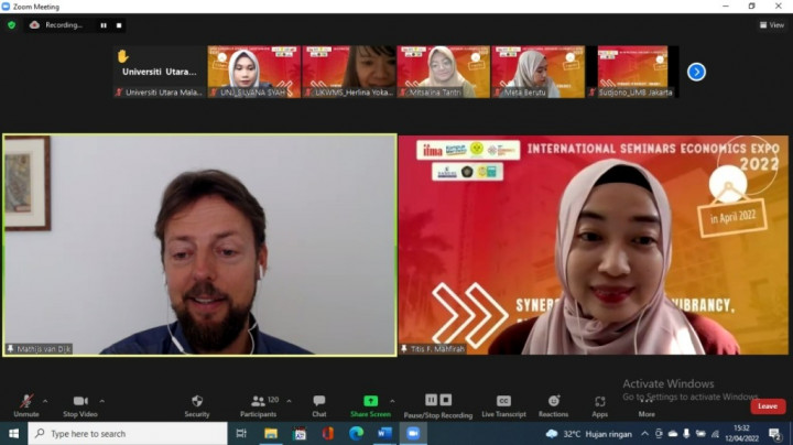 FE UNJ Undang Profesor Keuangan Erasmus University, Kupas Investasi Berkelanjutan