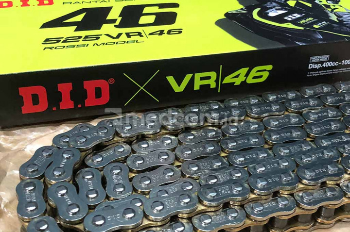 DID dan VR46 Kolaborasi Bikin Rantai Performa Tinggi, Apa Kelebihannya?