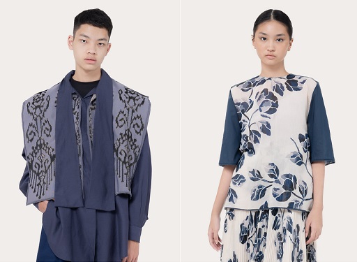 Koleksi Raya 2022 ini hadir dengan warna-warna netral namun dominan yang dipadukan dengan motif-motif khas SAPTO DJOJOKARTIKO. (Foto: Dok. SAPTO DJOJOKARTIKO)