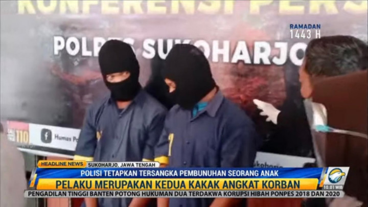 2 Kakak Angkat Bocah 6 Tahun yang Tewas di Sukoharjo Jadi Tersangka