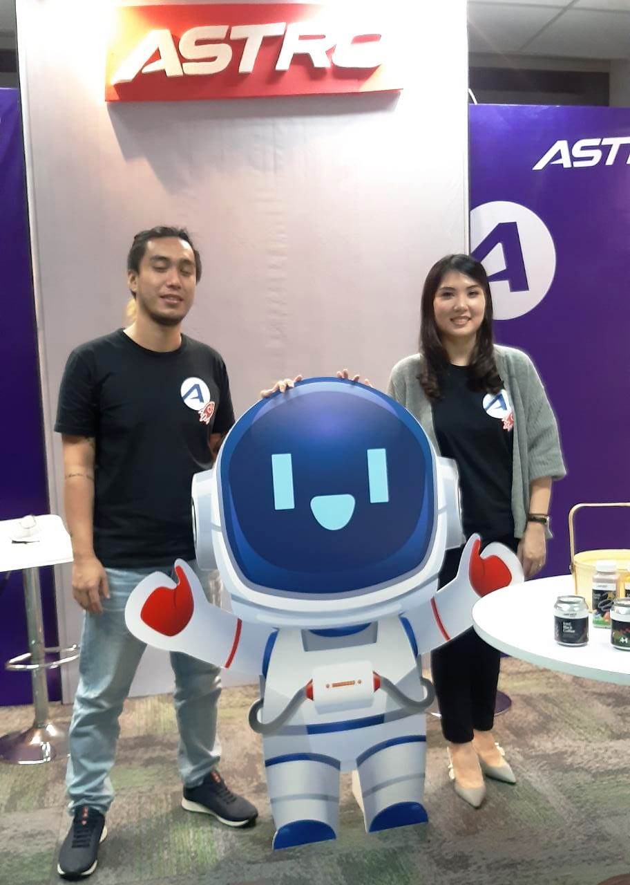 Evan Januli, VP Brands & Marketing Astro dan Sherlyn Gautama, Co-Founder & Chief Business Development Astro. (Foto: A. Firdaus/Medcom.id)