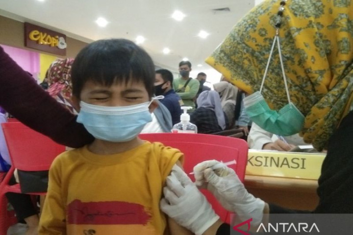 Vaksinasi Anak di Kendari Sudah Mencapai 18.819