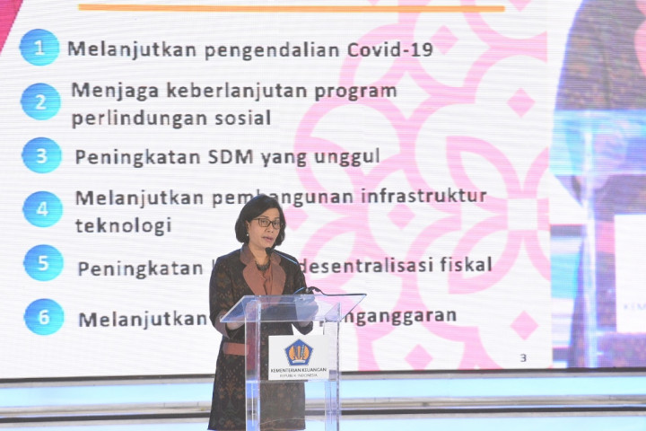 Sri Mulyani Apresiasi K/L dengan Kinerja Anggaran Terbaik 2021