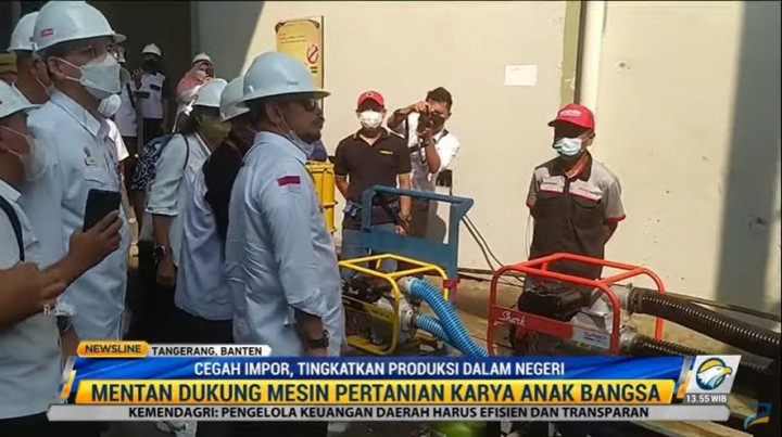 Mentan Dorong Anak Bangsa Kembangan Mesin Pertanian