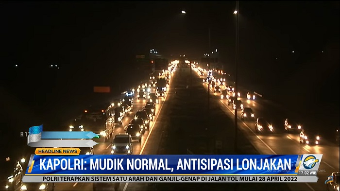 Kapolri: Mudik normal, antisipasi lonjakan. Foto: Dok/Metro TV