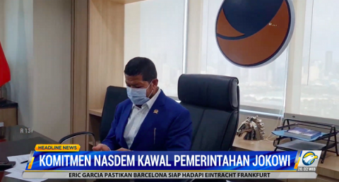 Komitmen NasDem Kawal Pemerintahan Jokowi hingga Akhir Jabatan