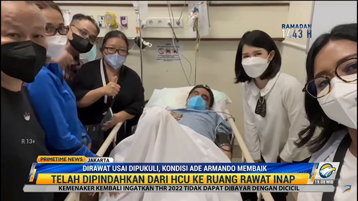Kondisi Ade Armando Mulai Membaik
