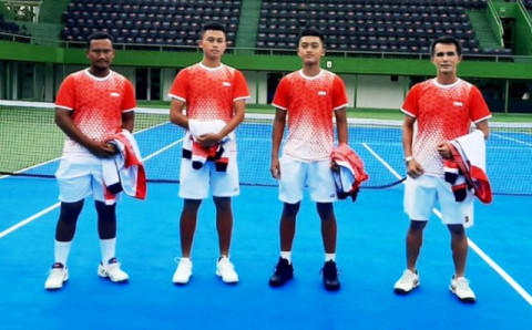 Tim Piala Davis Junior Indonesia Terdegradasi di Final Kualifikasi Asia Oseania