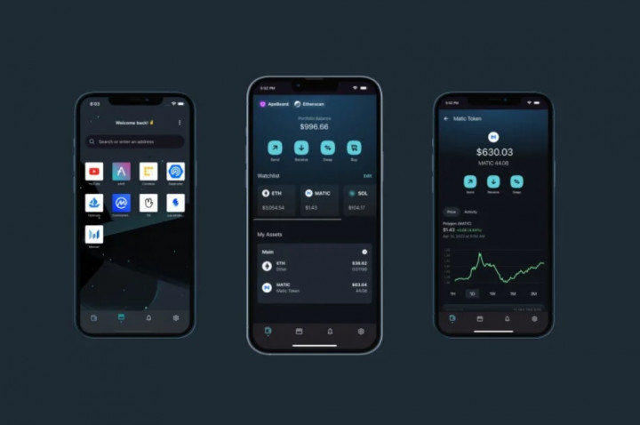 Peramban Kripto Opera Tersedia di iOS